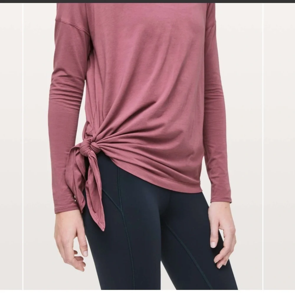 Lululemon To The Point Long Sleeve Size 6